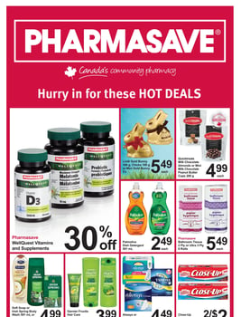 Pharmasave - Ontario and Western Canada - 2 Weeks of Savings